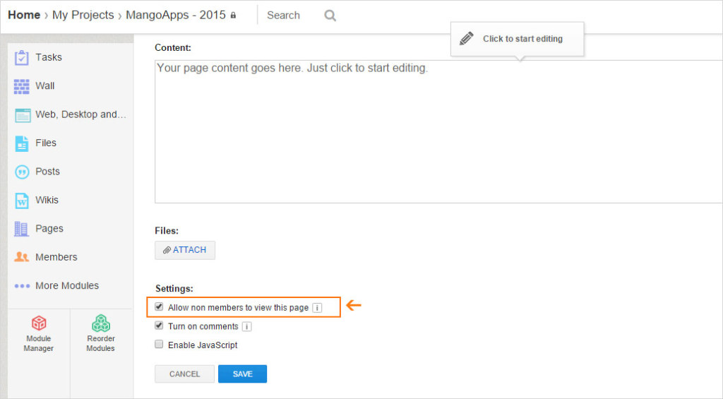 Users can now give view-only access to non-members for wikis, files, pages, forms, and member list modules in teams.