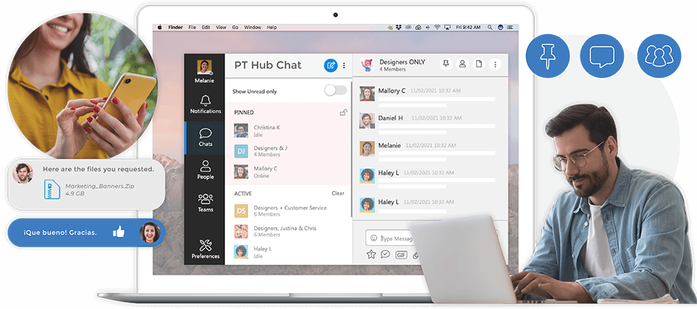 Communicate In Real Time