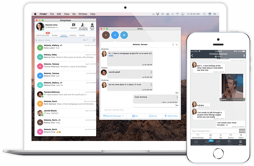 Instant Messaging From Anywhere