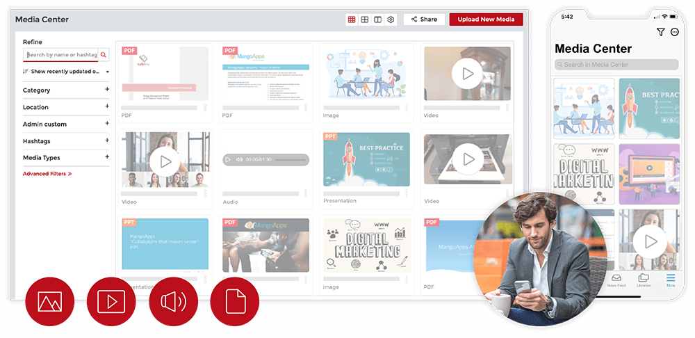 A Centralized Spot For Media