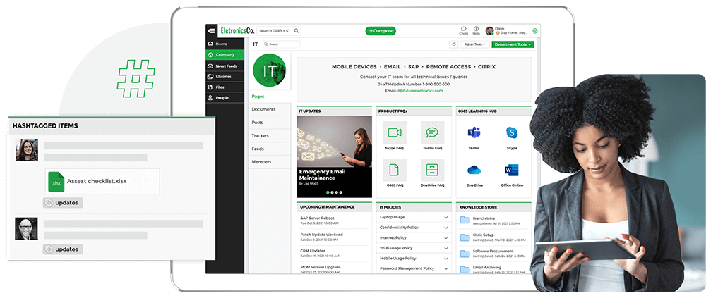 Online Spaces For Every Department