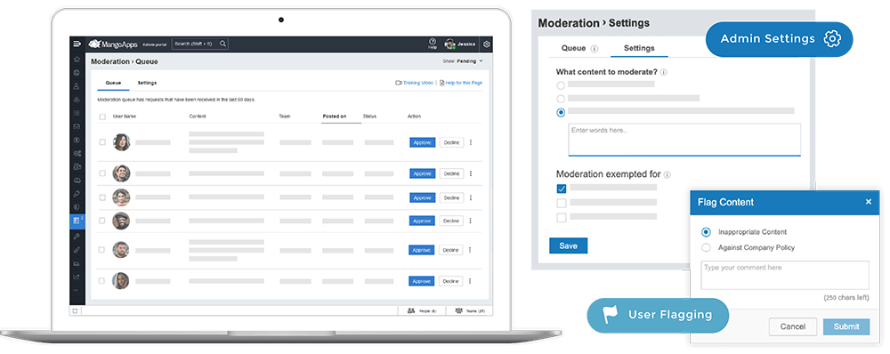 Maintain Control Over User Content