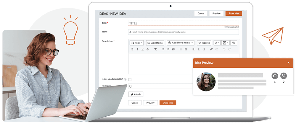 Share, Collaborate, and Vote On Ideas