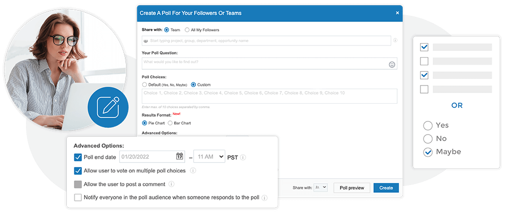 Seamless Poll Drafting