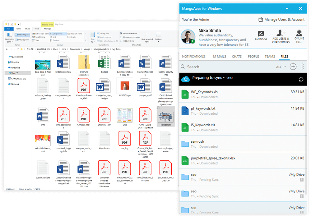 file and folder sync software