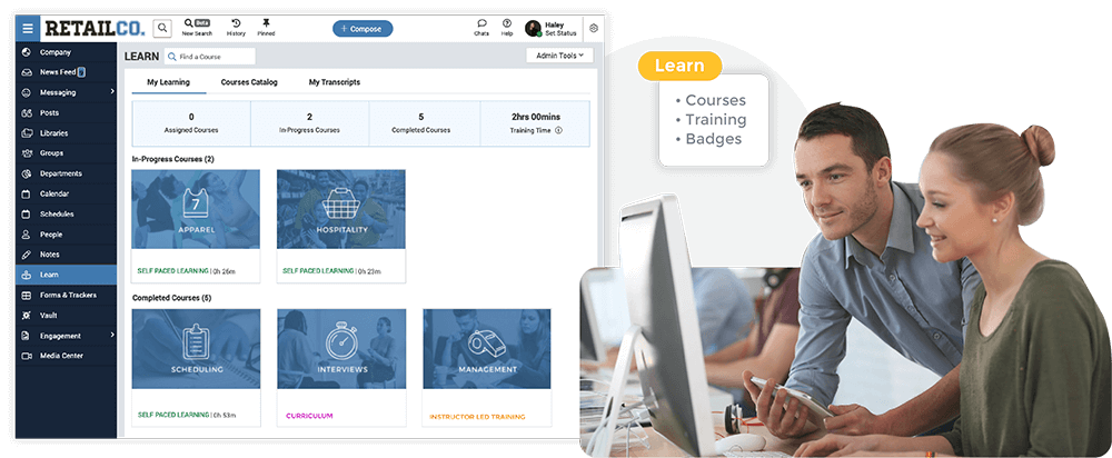Create And Deploy Training Materials With Our Intuitive Lms