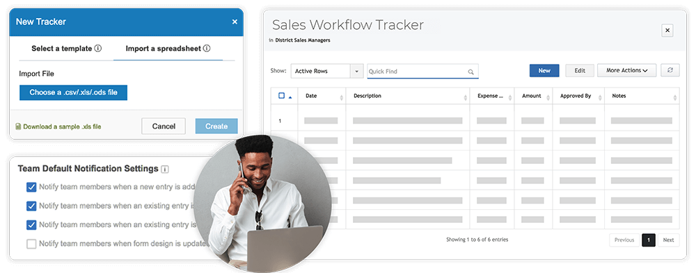 Collect, Coordinate, And Track Anything