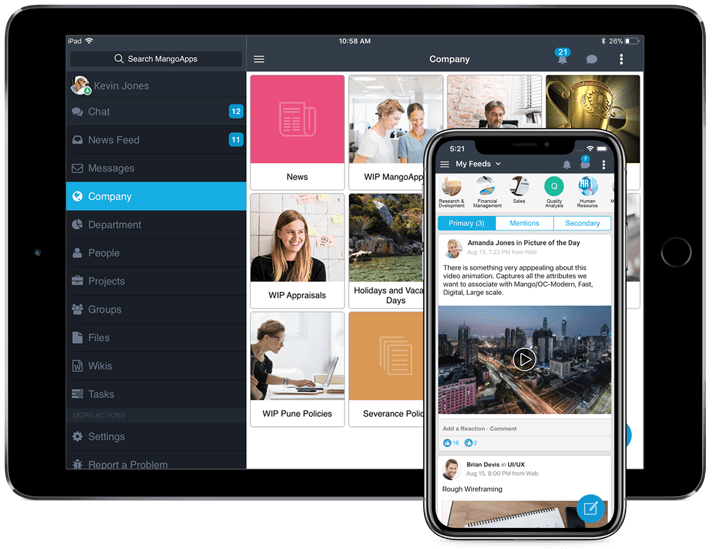 MangoApps for iPhone and iPad
