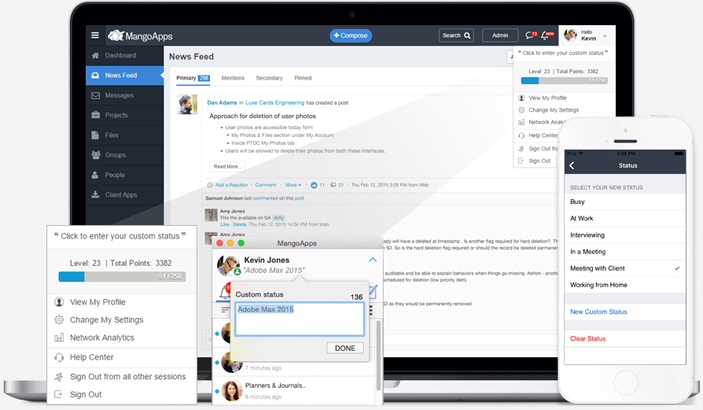 Personalize your custom status