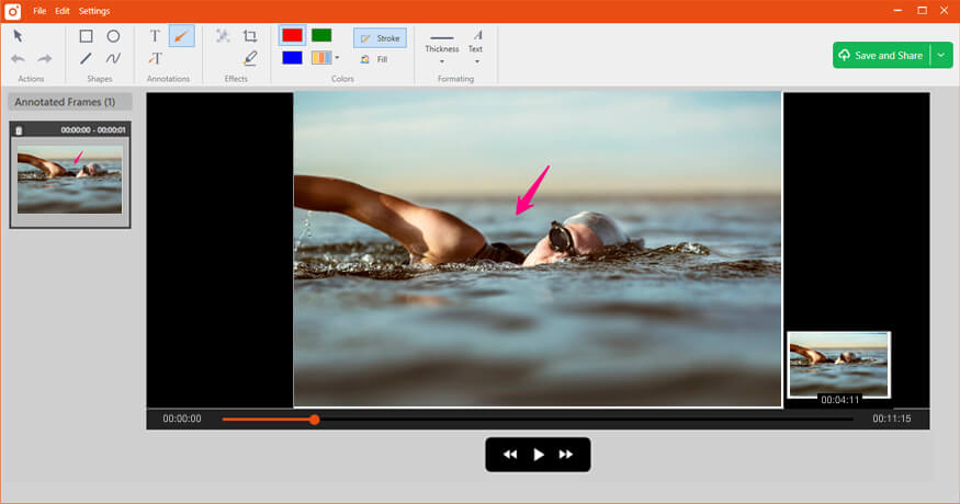 Capture and Annotate Videos