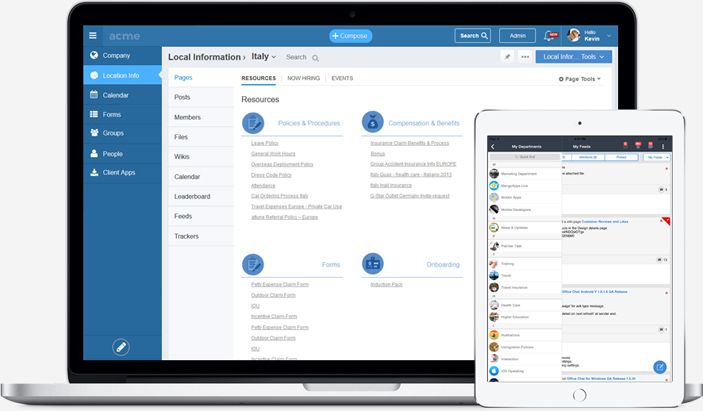 Department pages help communicate department specific information with clarity and transparency
