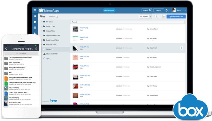 Deep integration with Box to keep your existing files & investment intact