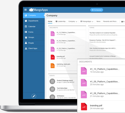 Share resources and information easily and effectively