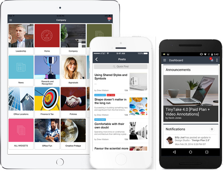 Mobile information hub for your workforce