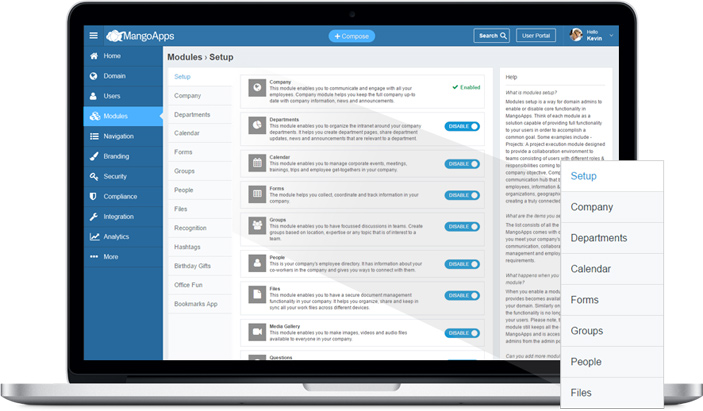 Module management