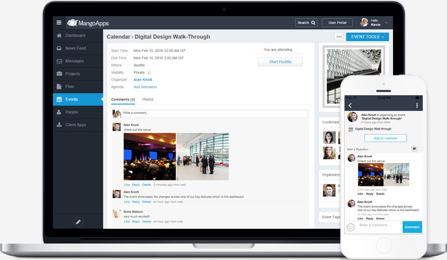 Collaborate with attendees prior to the event