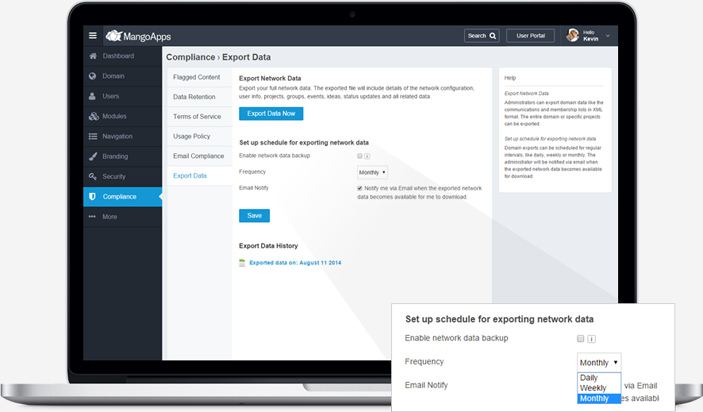 Data Export