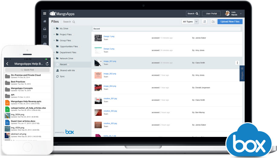 Deep integration with Box to keep your existing files & investment intact