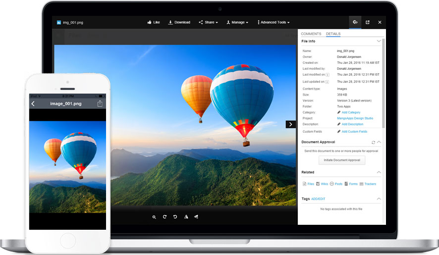 View files instantly and effortlessly