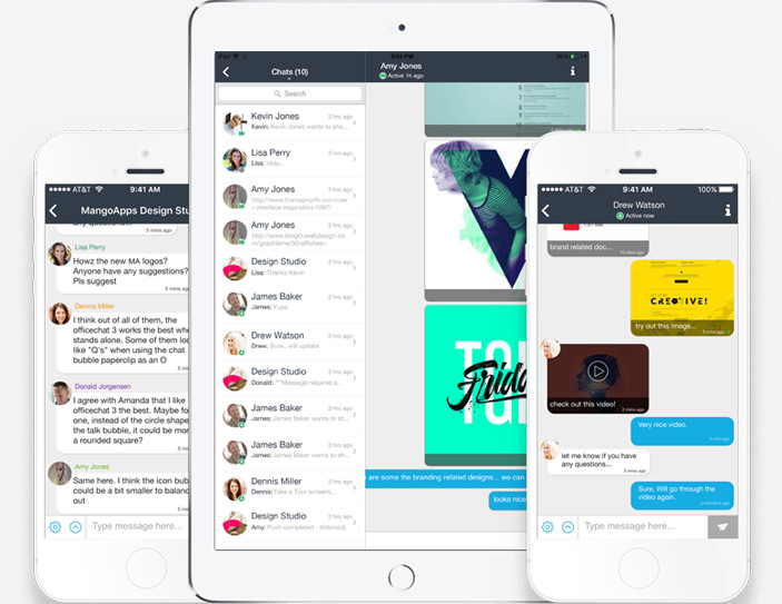 Real-time messaging for your teams