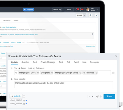 Ability to share with multiple teams in one go