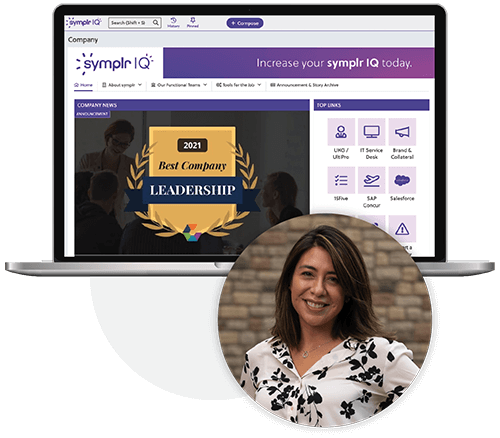 Melissa Hoyos, Director of Internal Communications, symplr
